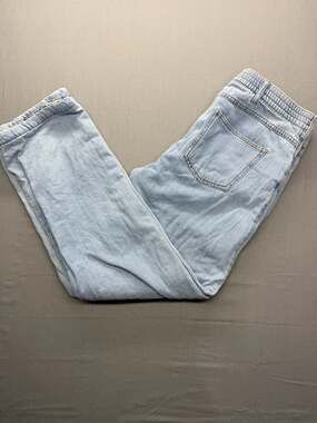 Haband Casual Joe Light Blue Denim Jeans, Size 36L